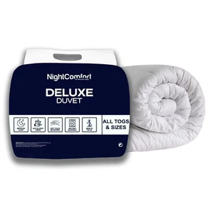 NightComfort 10,5 Tog Ganzsaison Deluxe Feel Bettdecke Mikrofaser Hohlfaser gefüllt - Bild 1 von 133