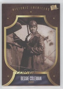 2017 The Bar Pieces of the Past Historic Americans Bessie Coleman #288 8d2