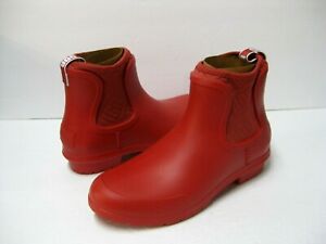 UGG Red 女士雨靴| eBay
