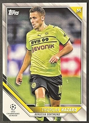2021-22 UEFA Champions League Base #27 Thorgan Hazard - Borussia Dortmund - Image 1 of 2
