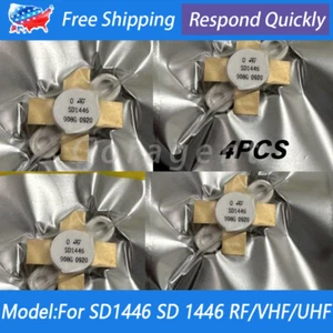 4PC For SD1446 SD 1446 RF/VHF/UHF Microwave MOSFET Power Transistor CASE-M-113 - Picture 1 of 5