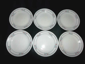Corelle Prinston Set of 6 Bread, Dessert or Side Plates - Picture 1 of 7