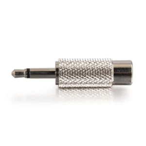3.5mm Mono Male to RCA Female Audio Adapter (TAA Compliant)-C2G - Picture 1 of 3