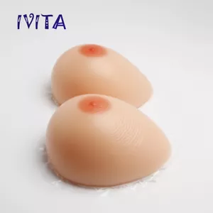 IVITA 11XL Big Boobs Silicone Crossdresser Breast Forms Fake Boobs - Picture 1 of 10