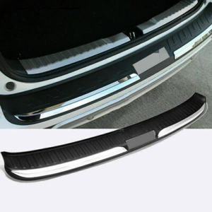 Rear Bumper Guard Cover Trunk Sill Scuff Plate Trim For Honda CRV CR-V 2012-2016 - Picture 1 of 6