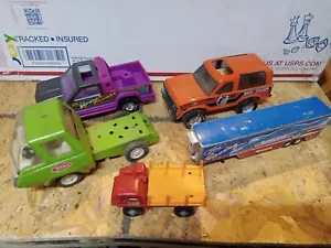 Vintage Toy Car Lot For Parts Or Repair - Picture 1 of 11