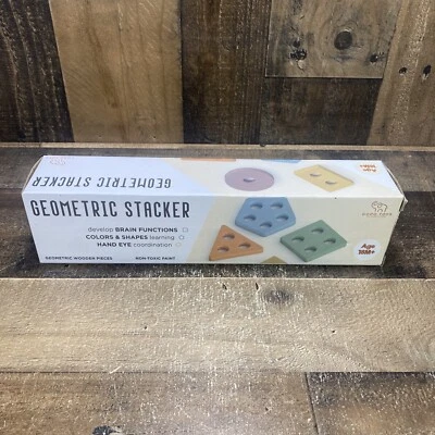 GOPO TOYS for 18+ Months Old - Toddlers Wooden Geometric Stacker Montessori - Image 1 of 4