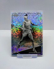Jennifer Brady Mini Diamonds Parallel Topps Chrome Tennis Card 2021 #8