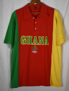 Ghana Jersey Large Shirt FIFA World Cup 2006 Germany Futbol Soccer Rare - Picture 1 of 4