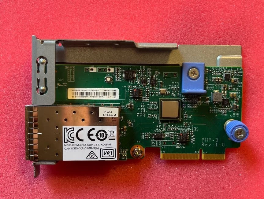 Lenovo 00YJ566 ThinkSystem Intel 10GbE 2-Port SFP+ LOM w60 - Image 1 of 1