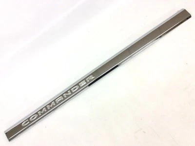 Jeep Commander 2006-2010 panel de moldura de puerta cromado lado del conductor delantero izquierdo OEM Foto 1 de 4