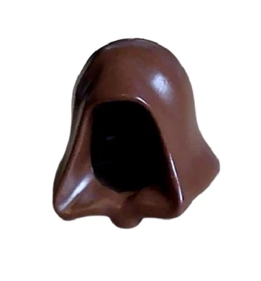 Lego Jedi Kappe in braun (reddish brown) z.B. für Obi Wan Kenobi 30381 Neu