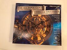 Wrebbit 3D Puzzle - The All Paper Clock