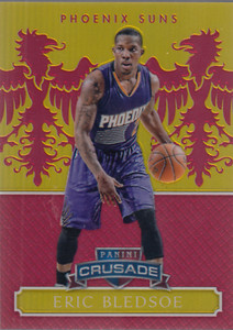 2014-15 PANINI EXCALIBUR ERIC BLEDSOE CRUSADE RED /99 CARD #78 SUNS