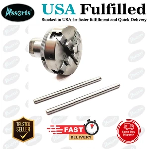 Lathe Spindle Adapter Connects 3/4" X 16 Tpi Machine Spindle To M14 X 1 Threaded - Picture 1 of 6