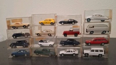 16 Coches Marca Wiking Surtidos Escala 1:87 Volkswagen, Mercedes, BMW y Más》46 Foto 1 de 2
