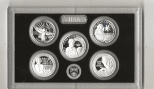 2022 S 5-piece SILVER American Women Quarters Proof Set No box or COA - Picture 1 of 2