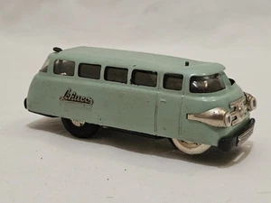 Vintage VARIANTO 3044 Bus Schuco U.S. Zone Germany Wind Up Car No Key - Afbeelding 1 van 5