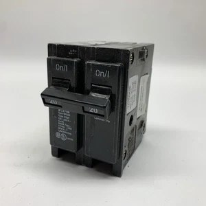 Eaton BR220 120/240VAC 20A 2-Pole Circuit Breaker - Picture 1 of 5