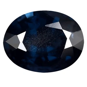 1.55 ct Oval (7.93 x 6.09 mm) Unheated Ceylon Natural Blue Spinel - Picture 1 of 2