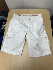 pantaloncino cargo uomo bianco rock revival 36/24 - Foto 1 di 17