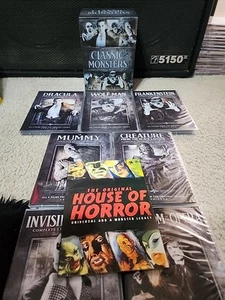 Classic Monsters Complete 30 Film Collection DVD W/Book/Slipcover EX RARE - Picture 1 of 14