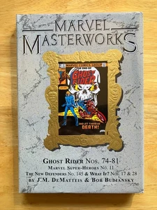 MARVEL MASTERWORKS GHOST RIDER VARIANT VOL 387 (VOL 7) SEALED/NEU! DING! - Bild 1 von 4