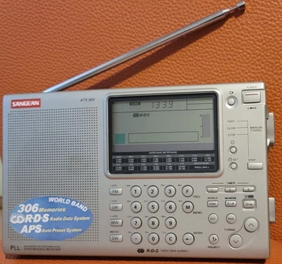 SANGEAN Weltempfänger ATS 909, für FM/LW/MW/SW - Bild 1 von 4