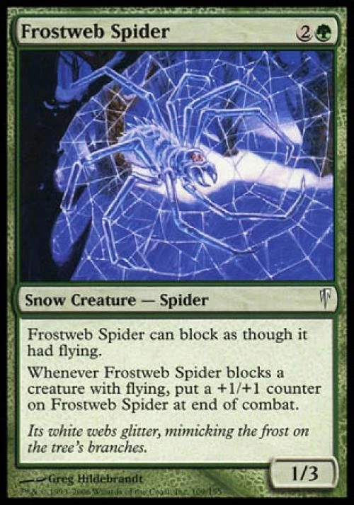 Frostweb Spider - Medium Play MTG Coldsnap - Image 1 of 1