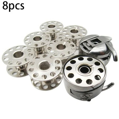 6 Bobbins With 2 Cases Sewing Machine Part Kits For Kenmore 117.740 148.12140 - Image 1 of 4