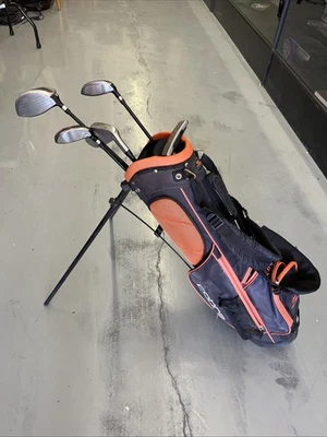 LH Cobra King Junior JR Golf Set 6 Putt Bag LEFT HANDED Clubs - Image 1 of 4