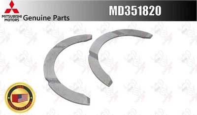 Mitsubishi OEM Thrust bearing set, crankshaft MD351820 for CP9A 4G63 EVO5.6 - Image 1 of 4