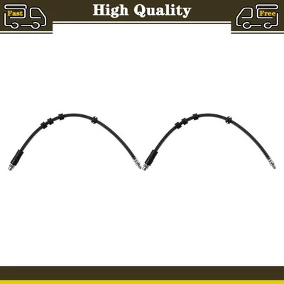2 líneas de freno de manguera de freno delanteras para BMW 745Li 4,4 L BMW 745i 4,4 L BMW 750Li 4,8 L Foto 1 de 4