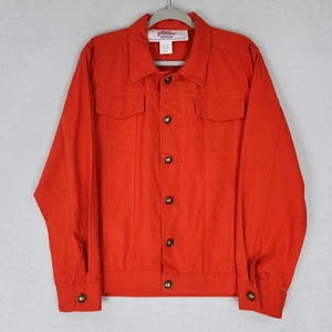 Bill and Teds Excellent Adventure Jacket Mens Medium Orange Halloween Costume - Picture 1 of 11