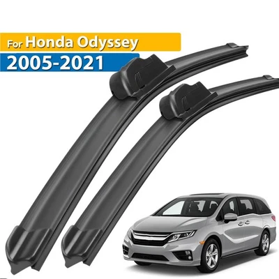 2Pcs Front Windshield Wiper Blades Set For Honda Odyssey 2005 - 2021 26" 22" - Image 1 of 4