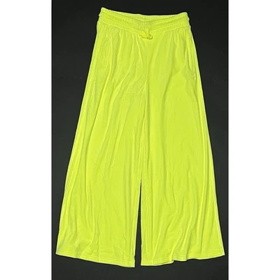 Pantalón deportivo de terciopelo ADIDAS Jeremy Scott pierna ancha H50964 para mujer talla XL amarillo solar Foto 1 de 4