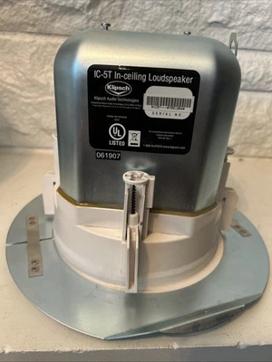 Klipsch IC-5T 16 Ohms In-Ceiling Loudspeaker Swiveling Tractrix Horn Tweeter #2 - Image 1 of 4