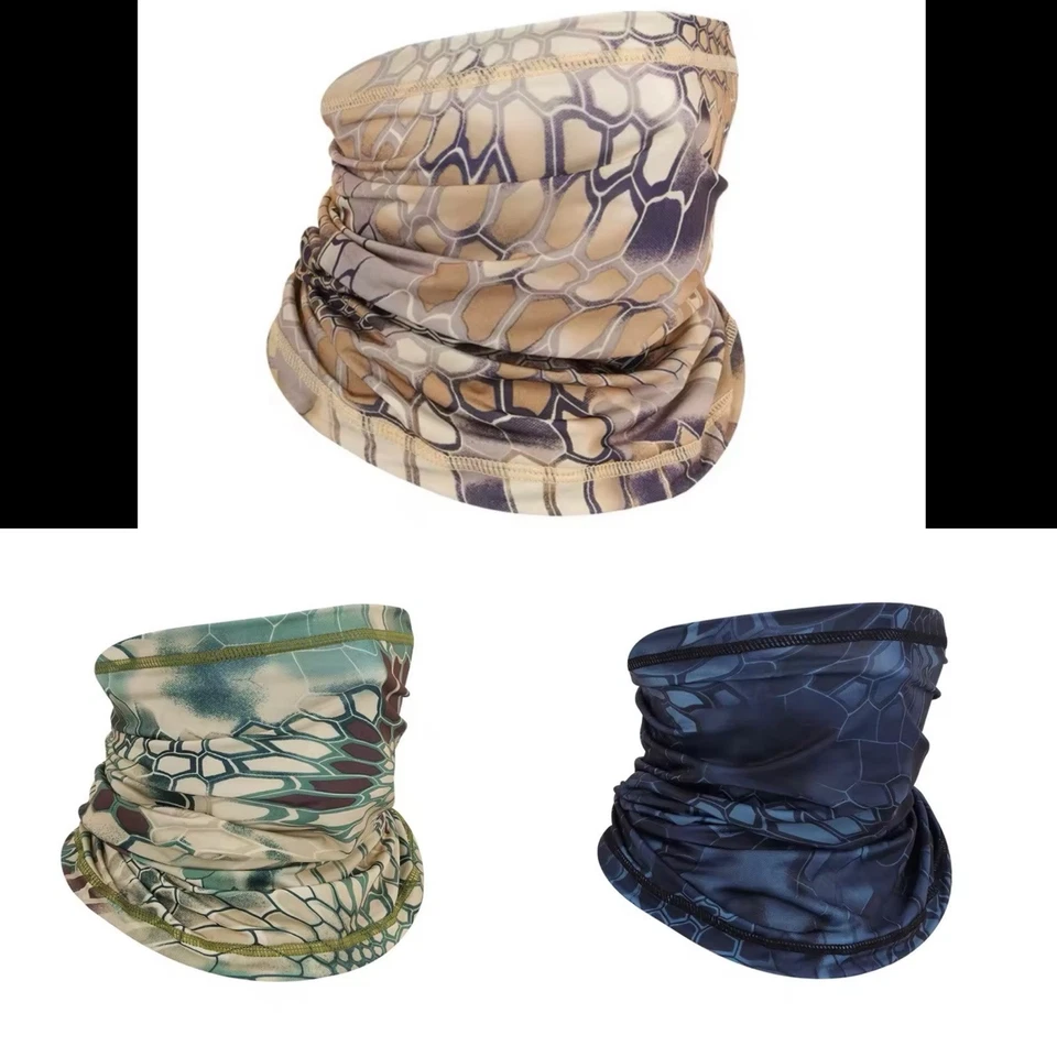 ✅JUEGO DE 3 PIEZAS, ABSORBE LA HUMEDAD Protector Facial Balaclava Cuello Pesca Polaina Prueba UV Foto 1 de 4
