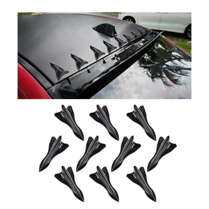 Kit de 10 difusores de aleta de tiburón para coche - Picture 1 of 6