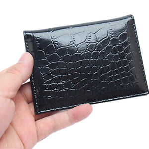 Women Men's Bifold Leather Wallet ID Credit Card Holder Billfold Purse Clutch