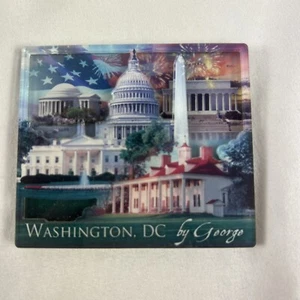 Mount Vernon Washington DC by George Fridge Magnet 3D Die Cut Acrylic 2.5x3” - Picture 1 of 4