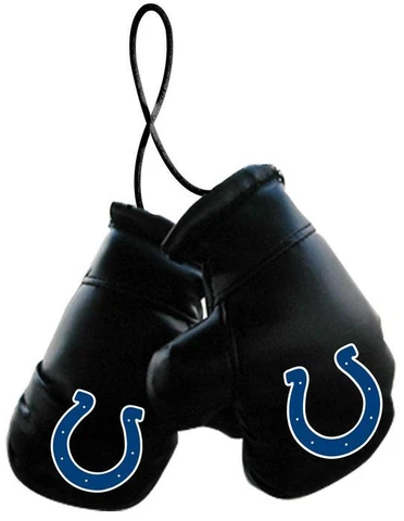 Indianapolis Colts NFL Boxing Gloves Car Auto Decoration Mirror Hanging Ornament Cover