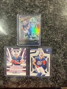 Dalton Kincaid 3 Card Lot Rookie Cards Buffalo Bills - Picture 1 of 2