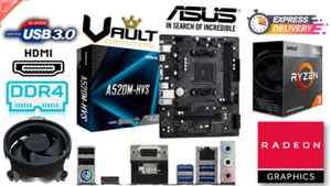 Computer Motherboard & CPU Combo - AMD RYZEN ASROCK Pre Assembled GAMING Bundle - Picture 1 of 2