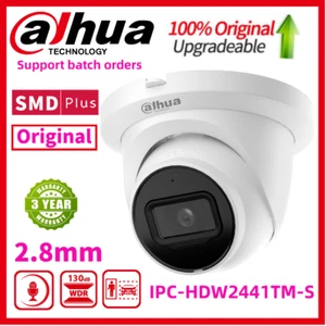 Dahua 4MP Starlight IPC-HDW2441TM-S WizSense Camera IR Built-in Mic PoE SMD+ US - Picture 1 of 24