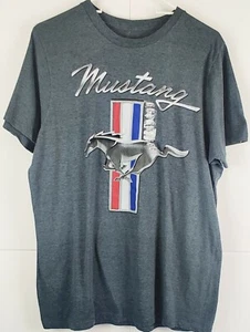 Ford Mustang Classic Pony USA Logo Herren Grafik T-Shirt Größe Large - Bild 1 von 5