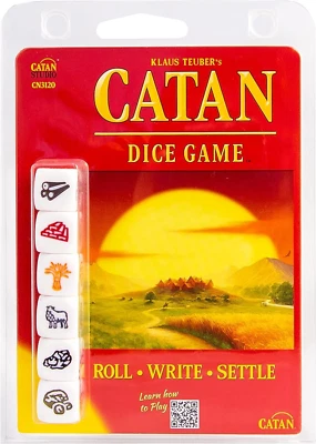 CATAN Dice Game - Portable Fun for On-The-Go Adventures! Strategy Game, Family G - Image 1 of 4