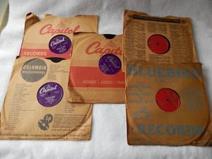2 Columbia Records & 3 Capital Records 78's - Bild 1 von 6