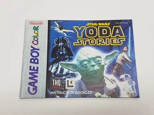 Star Wars Yoda Stories Nintendo Game Boy Color Original Manual Only * - Picture 1 of 22