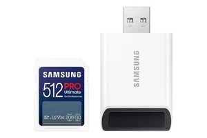 Samsung PRO Ultimate 512GB UHS-I Full Size SDXC Memory Card - DAMAGED BOX - Picture 1 of 5